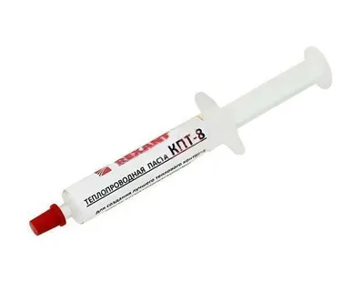 фото Паста теплопроводная КПТ-8 шприц 2мл REXANT 09-3751