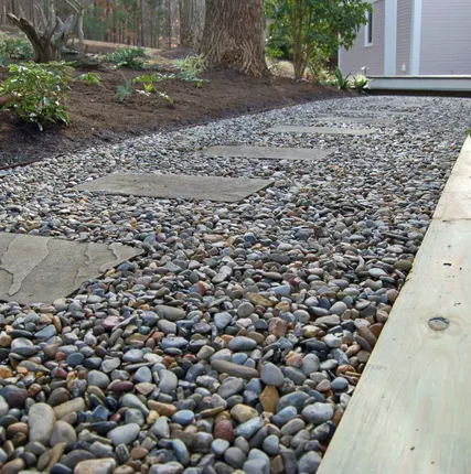 Фото №0 Галька цветная Енисей оптом