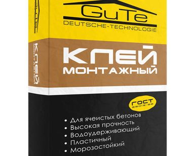 фото Клей GuTe Монтажный