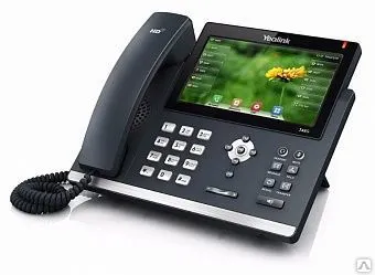 фото Yealink SIP-T48G (SIP-телефон на 16 линий) без БПбез БП