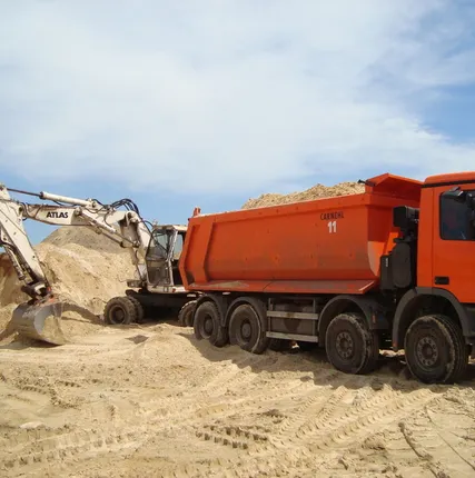 Фото №0 Песок с доставкой в Воскресенское