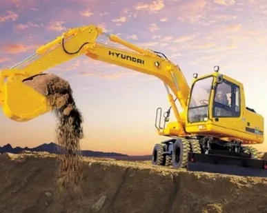 фото Аренда колесного экскаватора JCB JS175