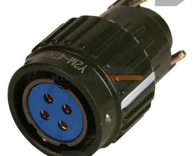 фото Y2M-4TK, Розетка кабельная 4pin