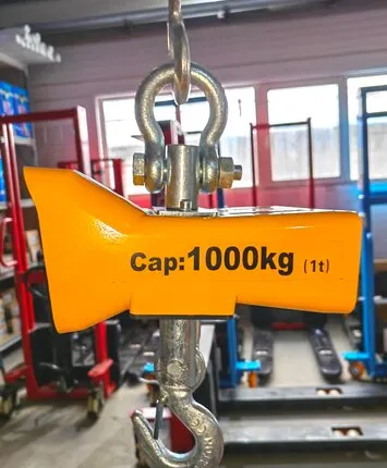 Фото №0 Весы электронные, крановые, подвесные, г/п 1 тонна