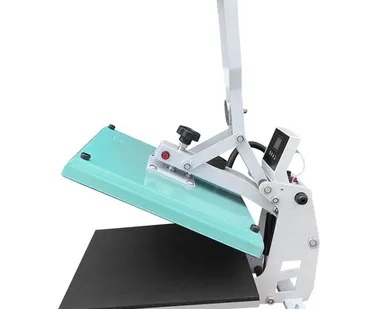 фото Термопресс плоский Volk SLIDE 38 x 38 см, вертикальный, с керамической выдвижной плитой