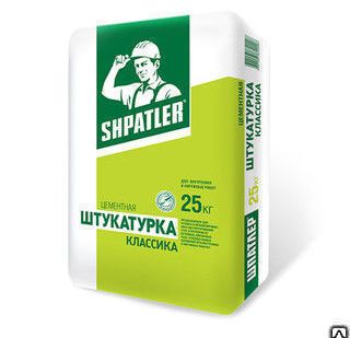 фото ШПАТЛЕР Классика Цементная штукатурка
