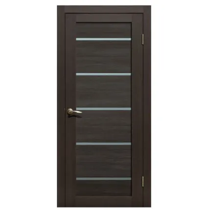 Фото №0 Дверь межкомнатная 206 (La Stella) стекло матовое, экошпон, Дуб Мокко 2000х800мм