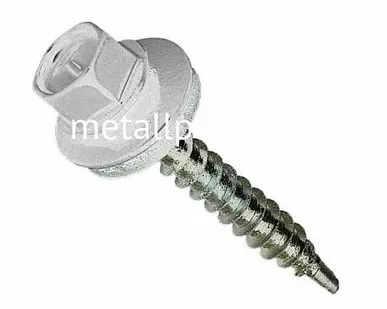 фото Саморез кровельный серый ral 7004 4,8x29 (упаковка) 250 шт