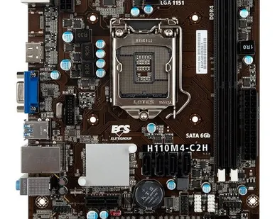 фото Материнская плата ECS H110M4-C2H