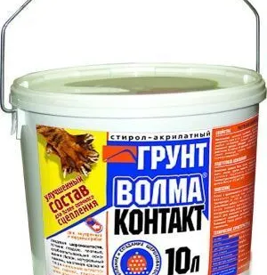 фото Грунтовка для придания шероховатости "ВОЛМА-КОНТАКТ", 5 л