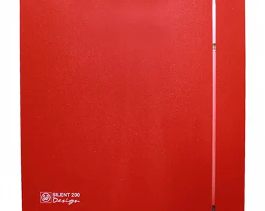 фото Бытовой вентилятор SILENT 200 CZ Design red-4C бесшумный Soler&Palau