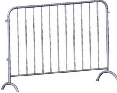 фото Передвижное ограждение (фан барьер) О-225.38