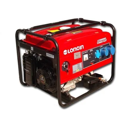 Фото №0 Бензогенератор LONCIN LC5000DDC