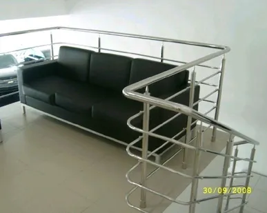 фото Ограждения сборные из нержавеющей стали