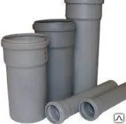 Фото №0 Канализационная труба от 50 до 1400 ПВХ ПЭ и чугунная ЧК ЧНР ЧС ВЧШГ ЧШГ