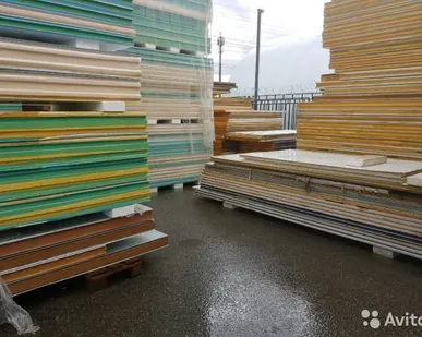 фото Сэндвич панели пир 50 мм, 2,26 м