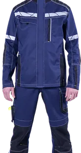 фото Куртка КОРПОРАЦИЯ летняя, синий-черный