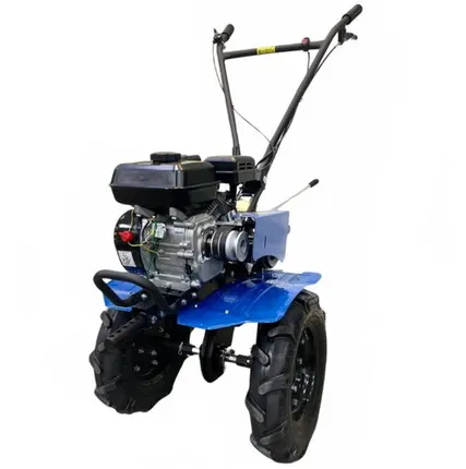 Фото №0 Мотоблок бензиновый Рысь МБР 7-10 ПРО, 7 л. с, чугунный редуктор, 3 вперед/1 назад, колеса 4х10