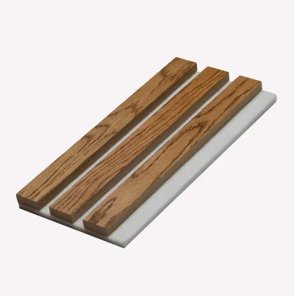 Фото №0 Образцы Akupanel - Белый - Дуб Бурбон, шпон