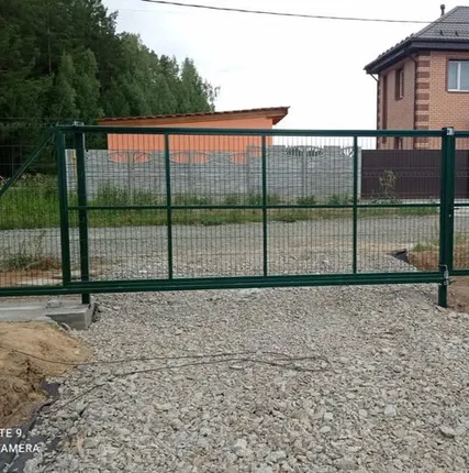 Фото №0 Заборы из сетки 3 д