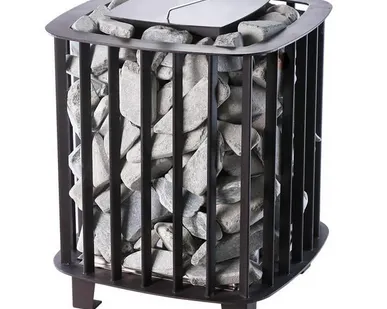 фото Электрическая печь ВВД Премьера Руса 4 кВт с закрытой каменкой (без пульта, 220 В)