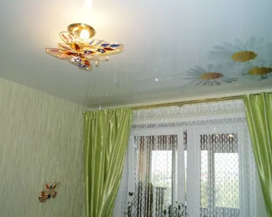 фото Натяжной потолок Фотопечать