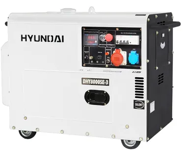 фото Дизельный генератор HYUNDAI DHY 8000SE-3