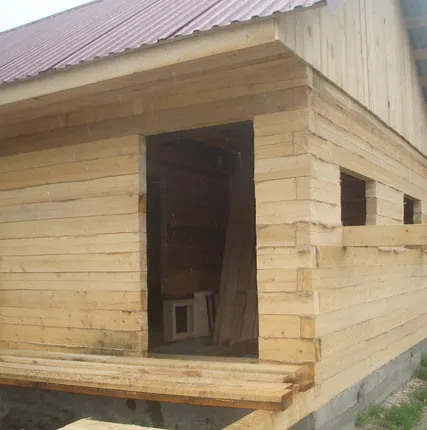 Фото №0 Дом из бруса под заказ