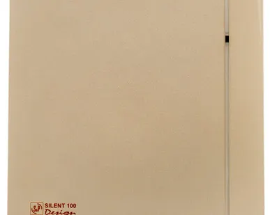 фото Осевой накладной вентилятор SILENT 100 CZ Design Champagne-4C шампань Soler&Palau