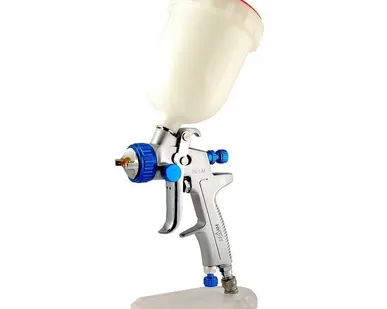 фото Краскопульт HYVST пневматический с верхним бачком для покраски авто