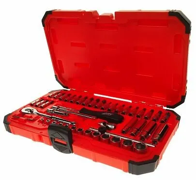 Фото №0 НАБОР ГОЛОВОК 1/4" 6-ТИ ГРАННЫХ 4-14ММ,T10-T50 47 ПРЕДМЕТОВ