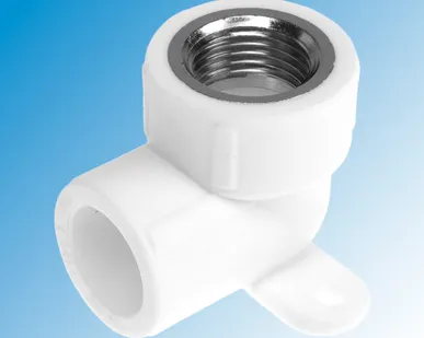 фото Угольник комбинированный с креплением ВР 20х1/2&quot; PPRC