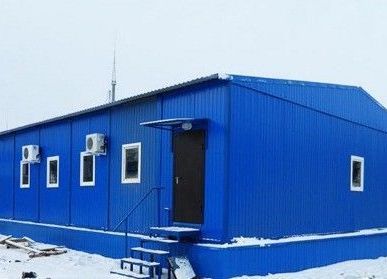 фото Домик с крыльцом модульный бм-013 сп