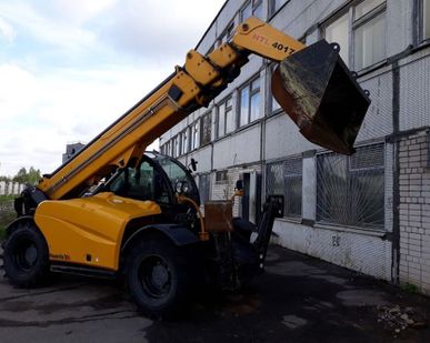 фото Аренда телескопического погрузчика
