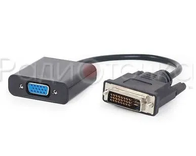 фото Конвертер DVI-D штекер - VGA гнездо Gembird A-DVI-VGA, 29M/15F