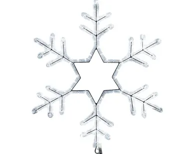 фото Фигура светодиод. "Снежинка" 45х38см бел. 9Вт 220В IP44 NEON-NIGHT 501-212-1