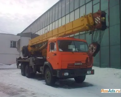 фото Аренда автокрана Ивановец КС-43118 на базе КАМАЗ