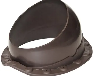 фото Krovent Base-VT Wave 125/150 RAL 8017 Коричневый