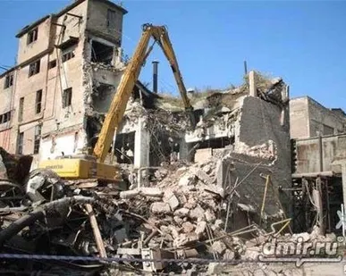 фото Снос зданий любых масштабов и сложности