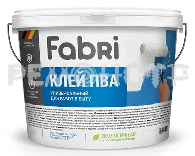 фото Клей ПВА  5кг Универсальный Fabri (1\84)