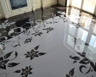 фото Устройство 3D полов