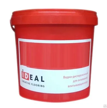 Фото №0 Клей Ideal универсальный для напольных ПВХ и текстильных покрытий 14 кг