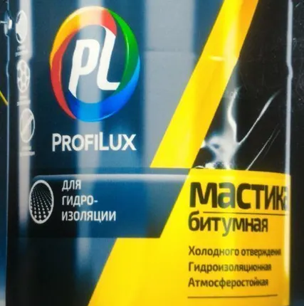 Фото №0 Мастика резино-битумная 16кг "Профилюкс"