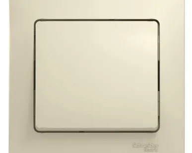 фото Выключатель 1-кл. СП Glossa 10А IP20 (сх. 1) 10AX в сборе беж. SchE GSL000212
