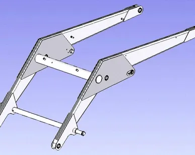 фото Стрела PF 430.20.00.00 СБ для погрузчика фронтального ПФ-08 Classic