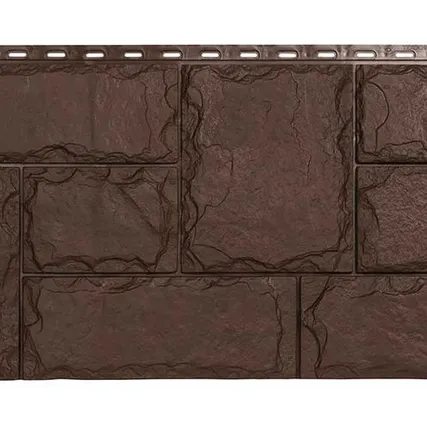 Фото №1 Облицовочная фасадная панель Т-сайдинг Марсель ЭКО 1