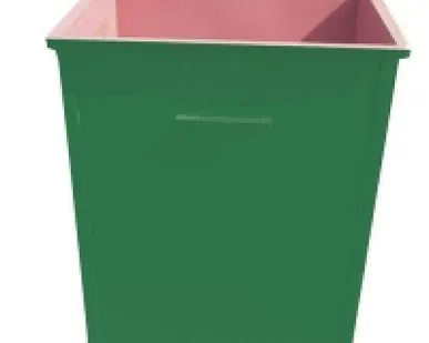 фото Мусорный контейнер для ТБО 0,75 м3 без крышки и колёс, металл2 мм,от 50 шт.