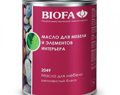 фото Масло Краска для деревянной мебели Biofa/Биофа (Германия), 2,5 л