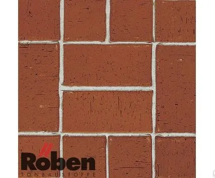 Фото №0 Тротуарный кирпич Roben 200x100x40 SEMPIONE rot-braun