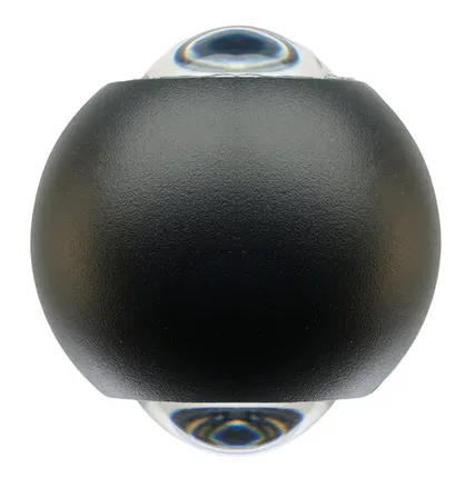 Фото №0 Светильник светодиодный Feron фасадный 2х1W 170Lm, 4000К, AL51, черный